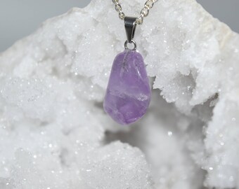 Amethyst Crystal Pendant-, Crystal, Stone, Rock Collection, Gemstone,