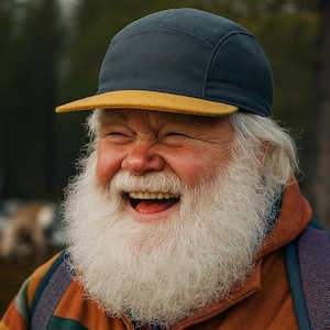 Handmade Cotton 5-Panel Snapback Hat – Unisex Adjustable Cap (53–60 cm)