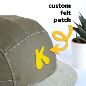 Personalisierte 5-Panel Baumwoll-Snapback-Mütze mit Patch nach Kundenwunsch