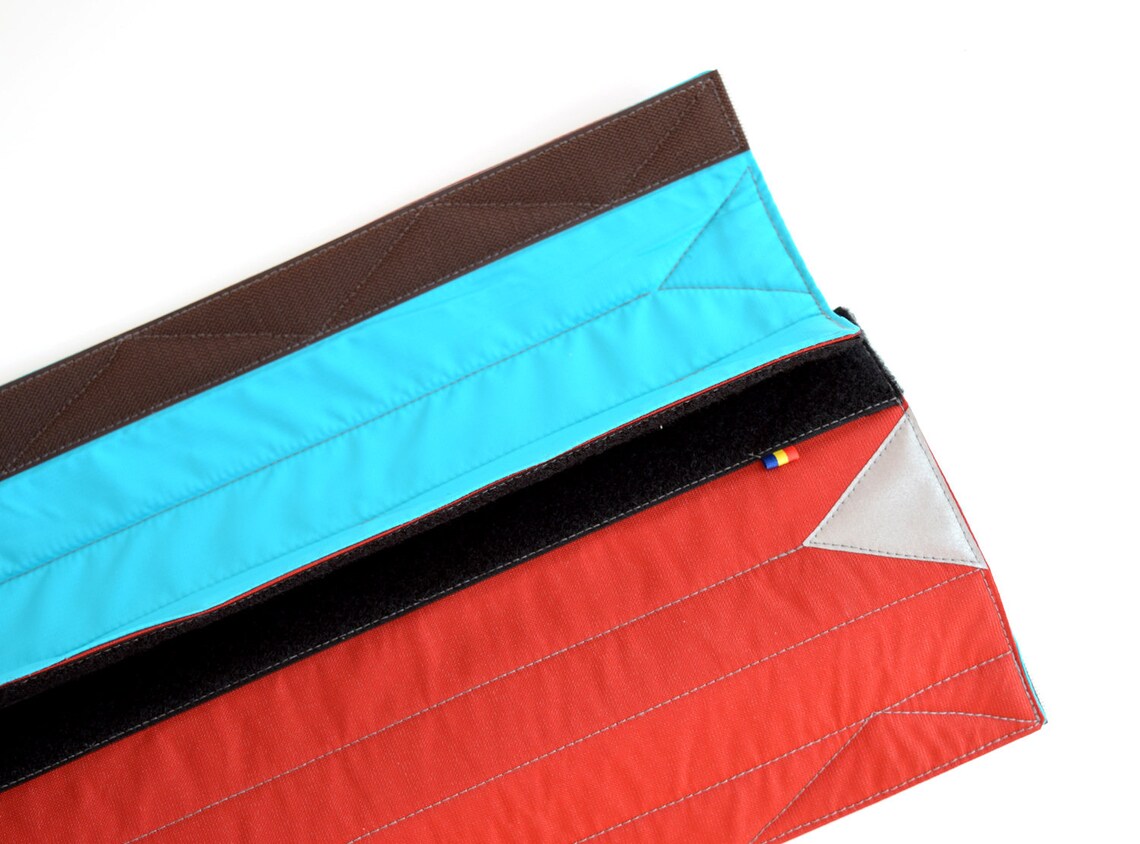 Dark Red Bicycle Frame Pad. Top Tube Padding. Bike Top Tube Etsy