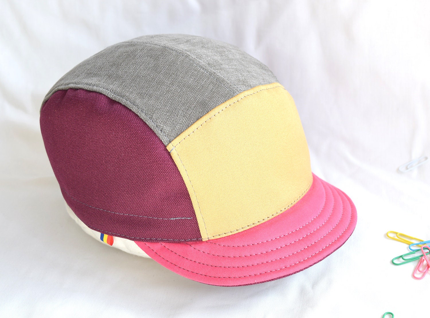 帽子 BoTT 5Panel Cap Hat Fade Navy Green Pink il_fullxfull.5476194440_d9mu.jpg