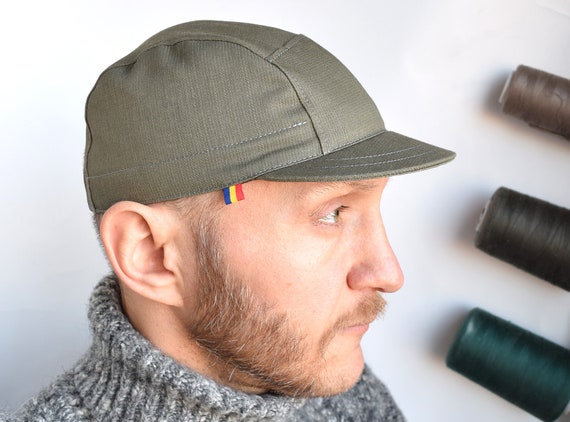 Ranger Green Strapback Hat Cotton 5 