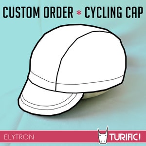 Custom Cycling Cap, Elytron, Cycle Cap, Turific, Fixed Gear Cap