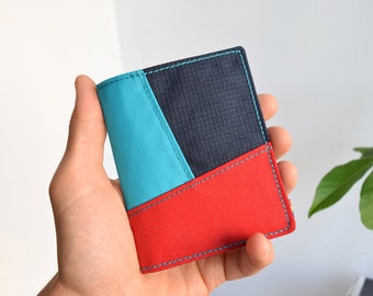 Bifold wallet, Vegan wallet, Mens wallet, Minimalist wallet, Mens bifold wallet, Womens wallet, Slim wallet, Slim vegan wallet