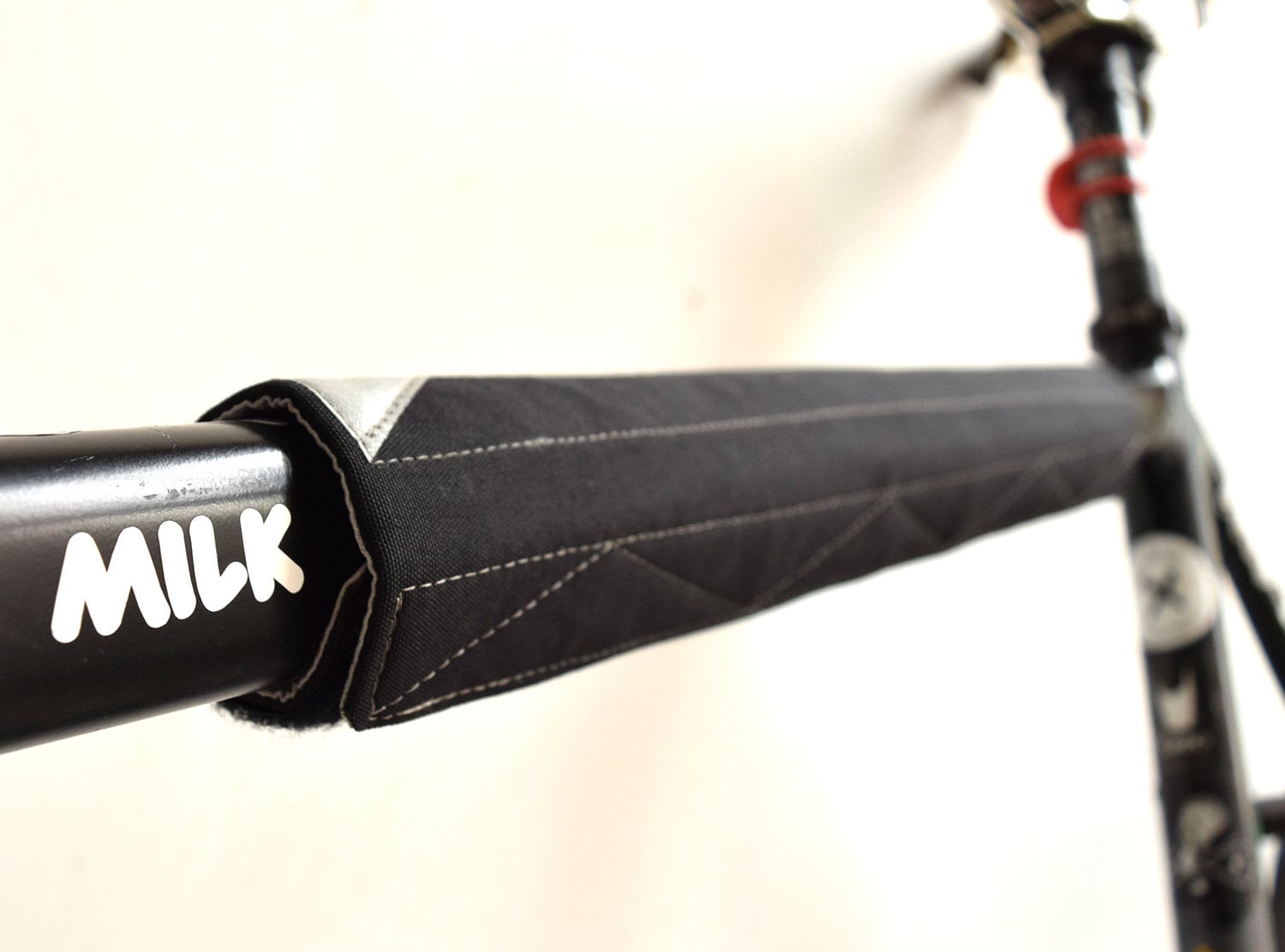 Black Bicycle Frame Pad. Bike Top Tube Protector. Top Tube Etsy