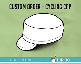 Personalized Cap: Handmade Military Style Fidel Hat