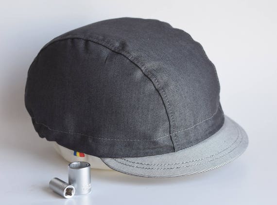 Light Grey Cap Bicycle Cap Cycle 