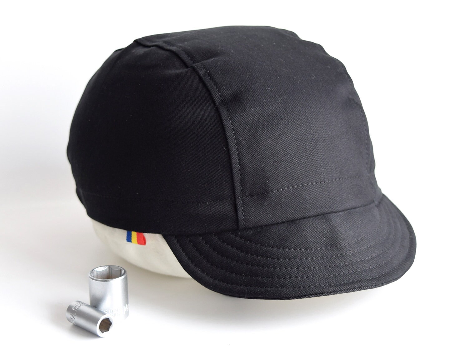atelierBluebottle Hiker’s CAP 2025 BLACK Traveler Splash Blackout Skeleton – Alter Ego Running