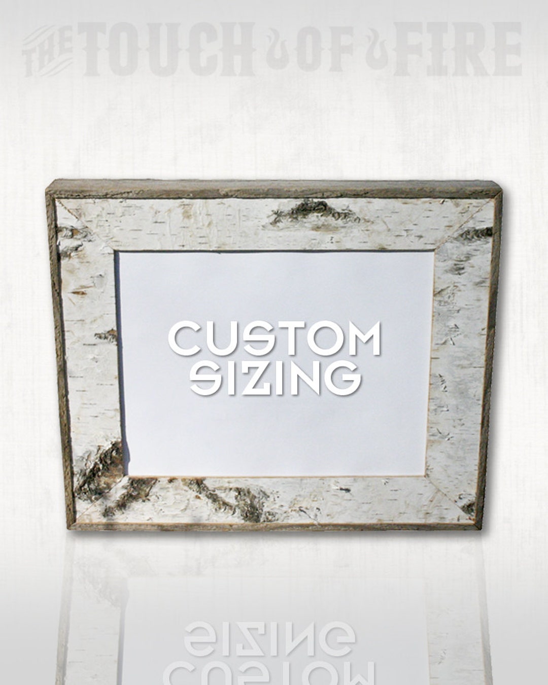 Birch Bark Picture Frame Birch Bark Birch Rustic Picture Frame White