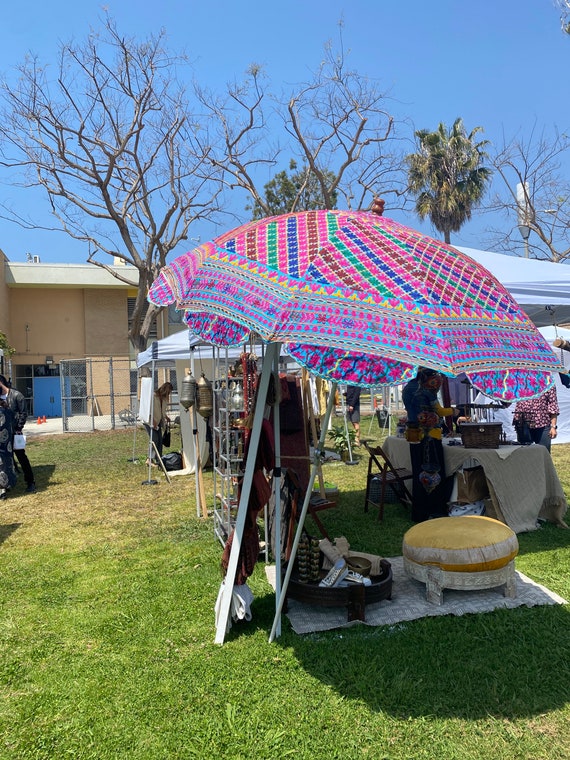 Large embroidering umbrella, Decorative umbrella