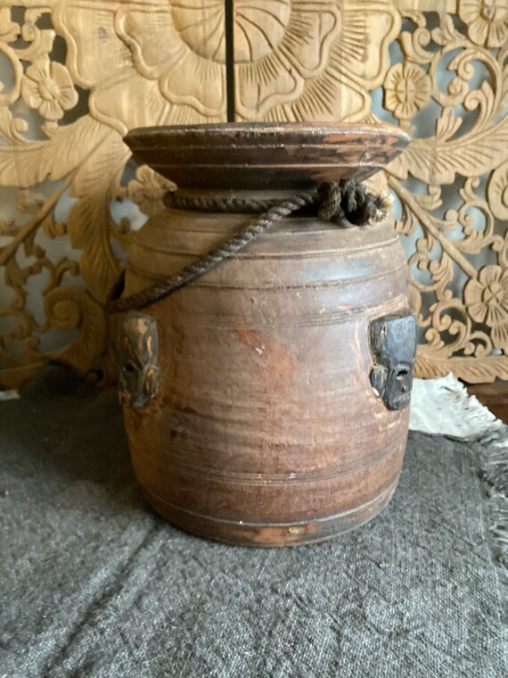 Old Indian Parat Bowl From Rajasthan - Ca 1920 Old Indian Parat Bowl From Rajasthan - Ca 1920