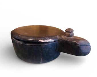 Indian Wooden Spice Box, Masala Container, Jewelry Box