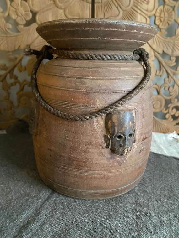 Old Indian Parat Bowl From Rajasthan - Ca 1920 Old Indian Parat Bowl From Rajasthan - Ca 1920