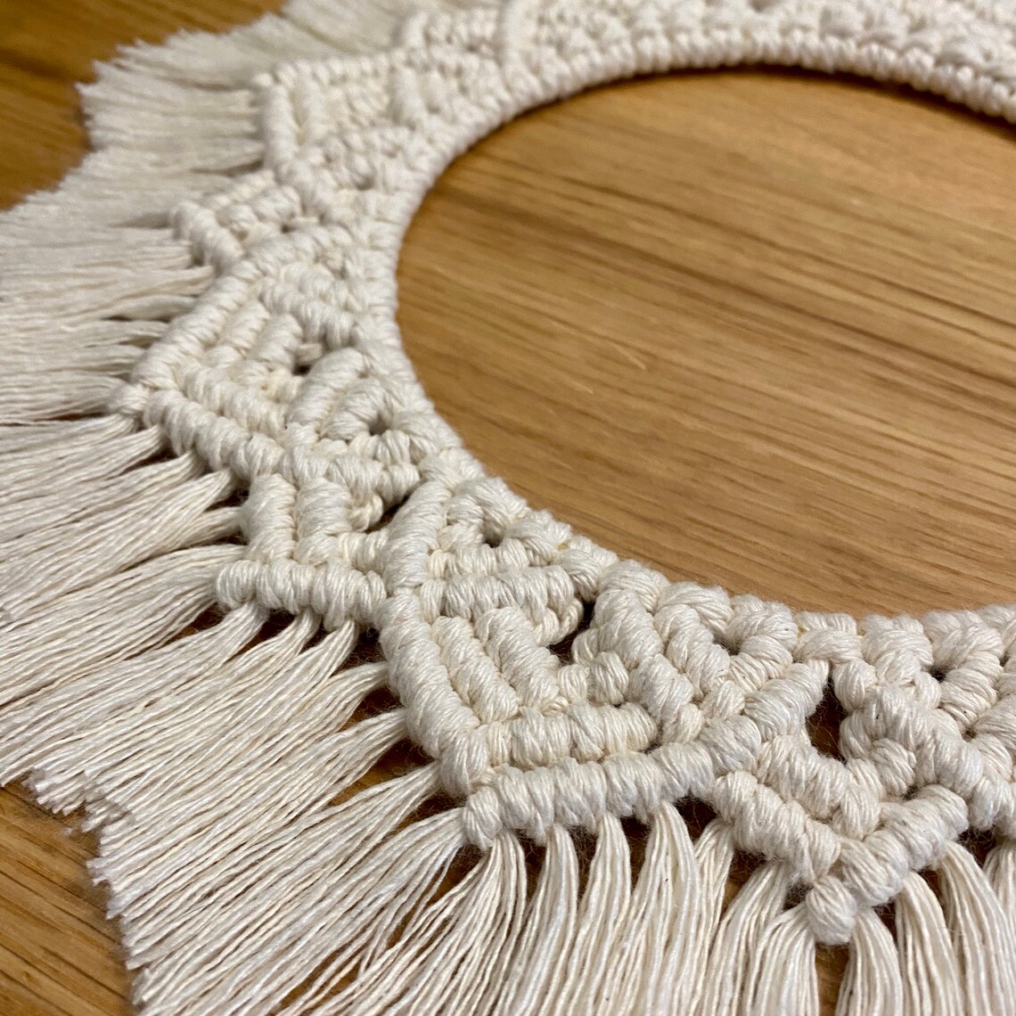 Macrame Mandala Wall Hanging INSTANT DOWNLOAD Written Pattern Etsy