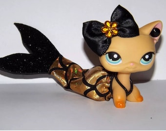 Ropa más pequeña de la tienda de mascotas lps Accesorios *gato / perro no incluido