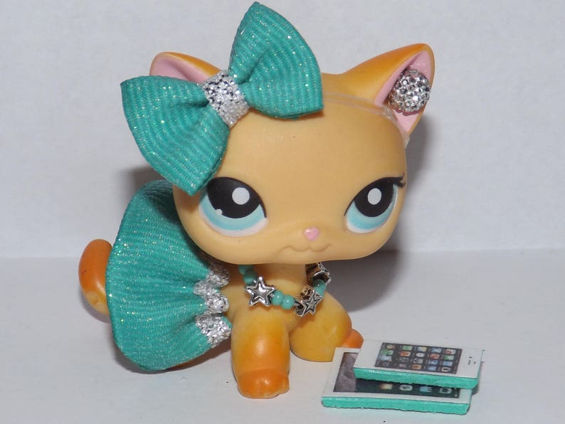 Littlest Pet Shop Clothes Lps Accessories Custom Skirt Bow Etsy