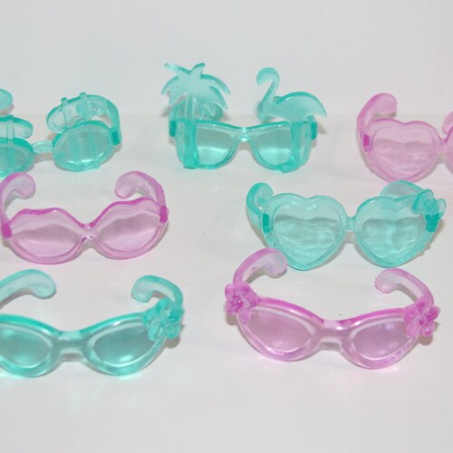 Lot Accessoires Littlest Pet Shop – Chat Et Chien – Tenue Violette LPS – Hasbro