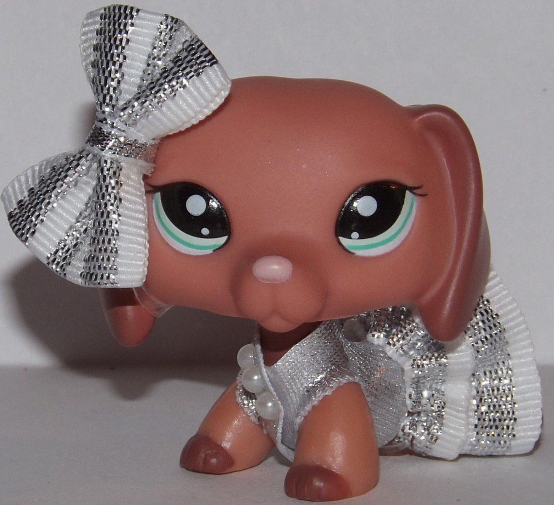 Littlest Pet Shop Clothes Lps Accessories Custom Skirt Bow Etsy