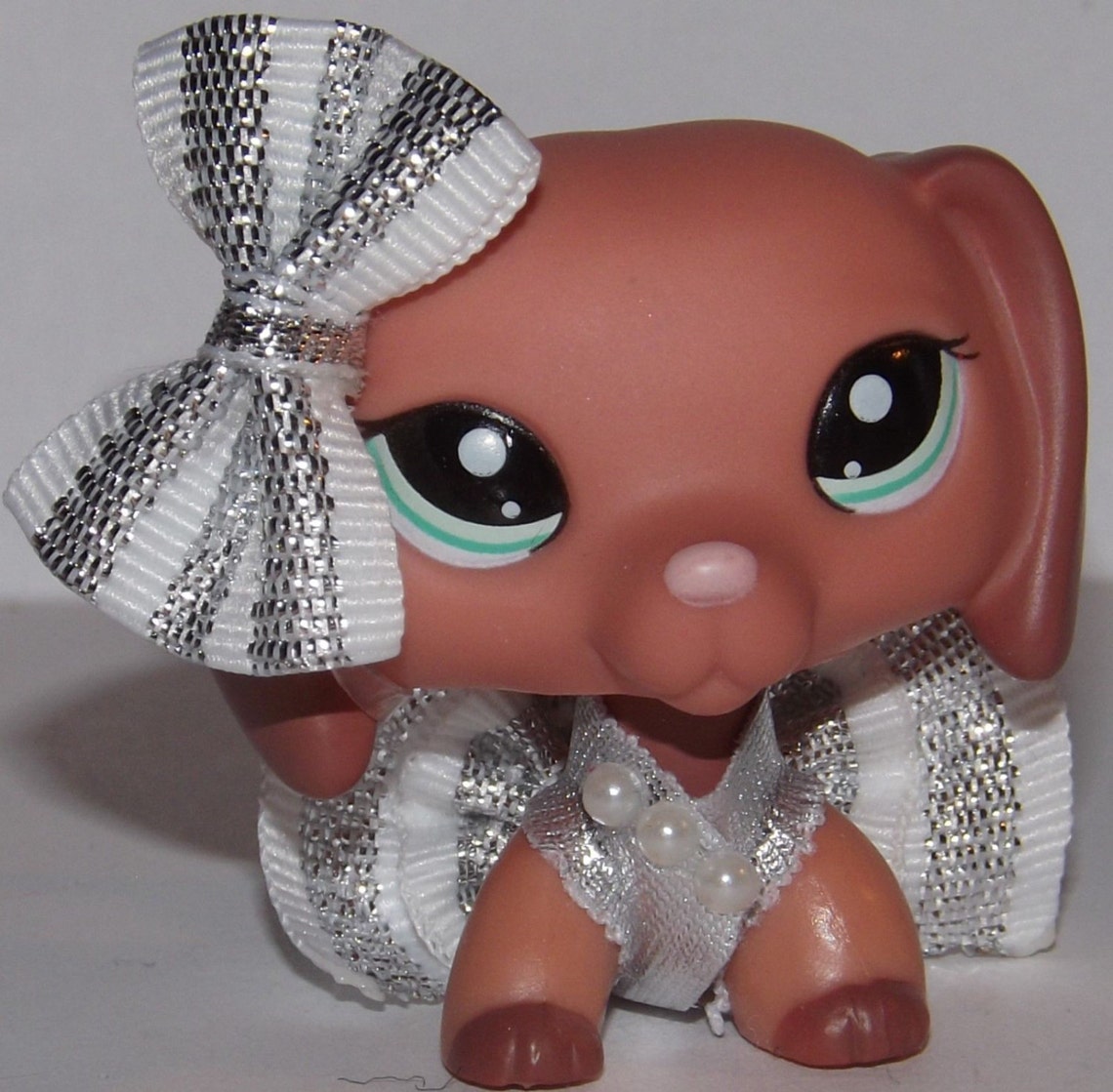 Littlest Pet Shop Clothes Lps Accessories Custom Skirt Bow Etsy