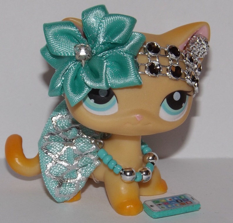 Littlest Pet Shop Clothes Lps accessories custom skirt bow Etsy
