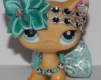 Littlest Pet Shop Ropa Lps accesorios arco de falda personalizada *CAT NO INCLUIDO*