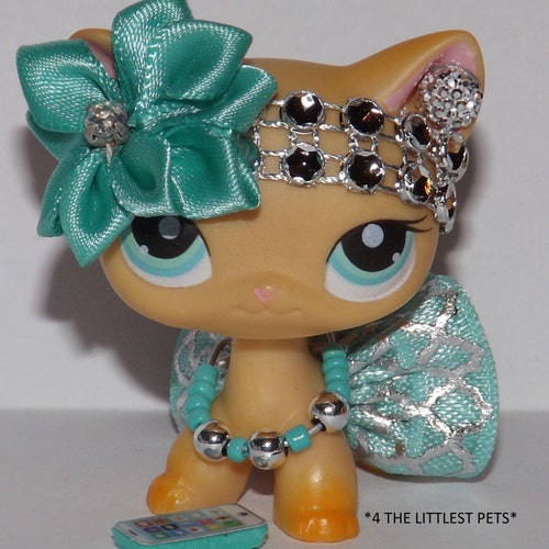 Littlest Pet Shop Clothes Lps Accessories Custom Skirt Bow Etsy