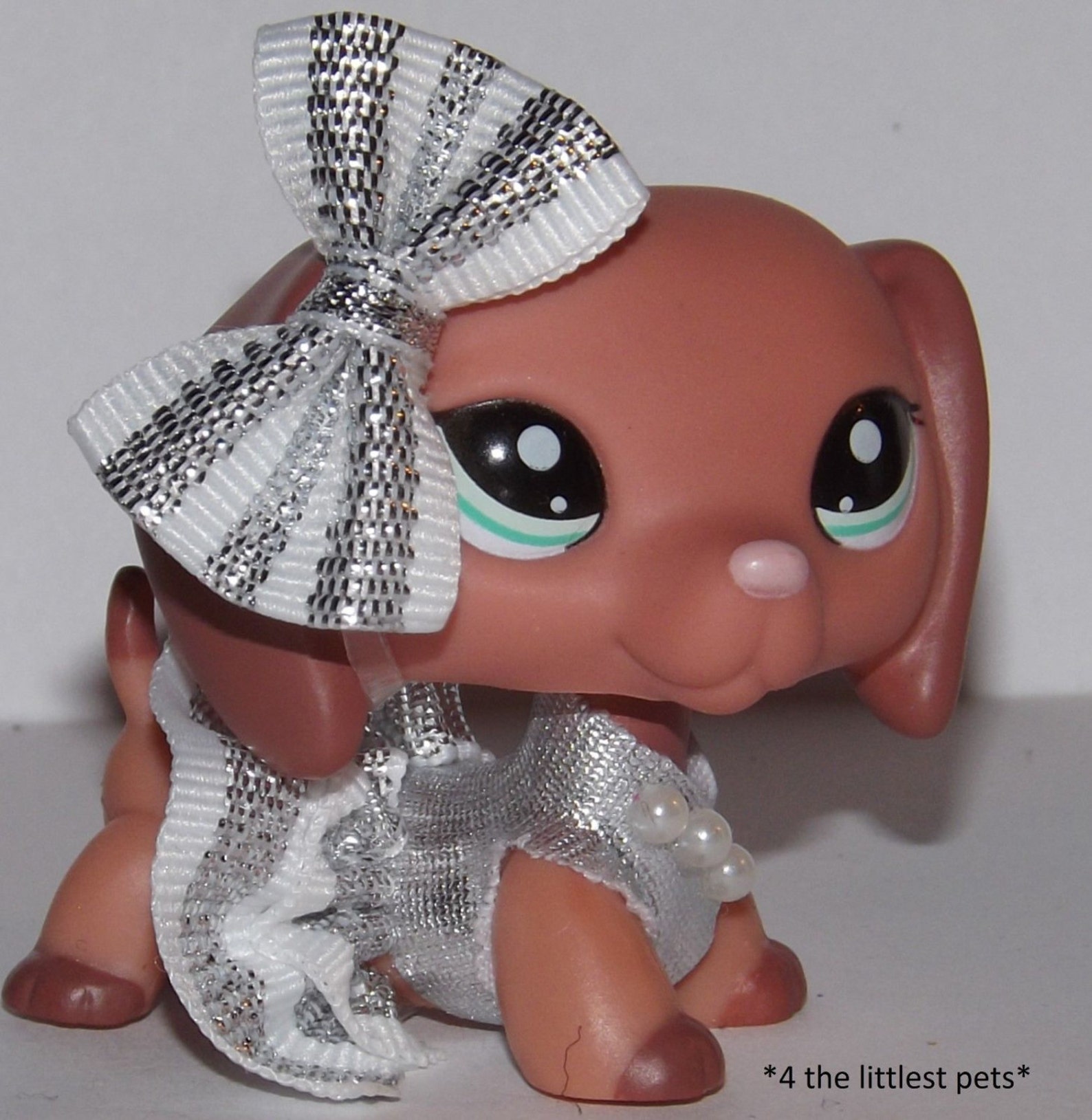 Littlest Pet Shop Clothes Lps accessories custom skirt bow Etsy