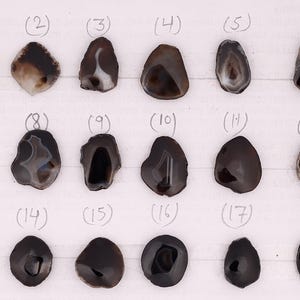 15-20 mm Viele schöne kleine natürliche druzy Scheibe Schwarz, Geode Scheibe für die speziell Herstellung von Ringen Scheibe Steine Schmuck