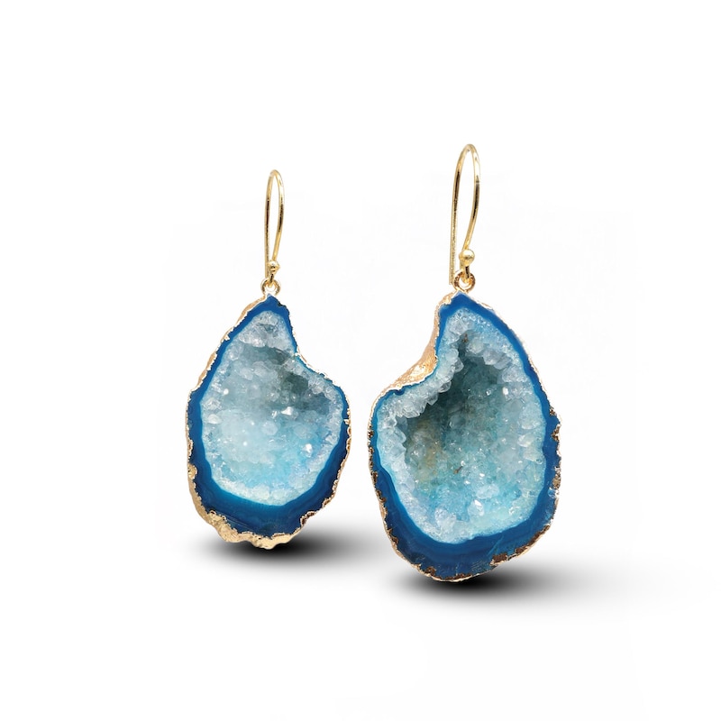 Geode Earrings - Etsy