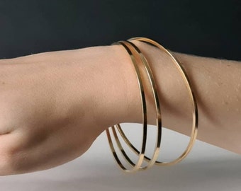 Bracciali placcati oro