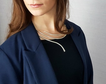 Minimal Necklace, Minimal Jewelry, Minimalist Style, Original Gift Idea, Bride, Girlfriend, Friend, Anniversary. SINERGIE MILANO