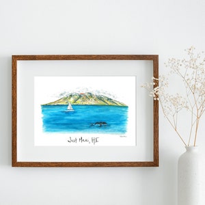 Watercolor Print - West Maui