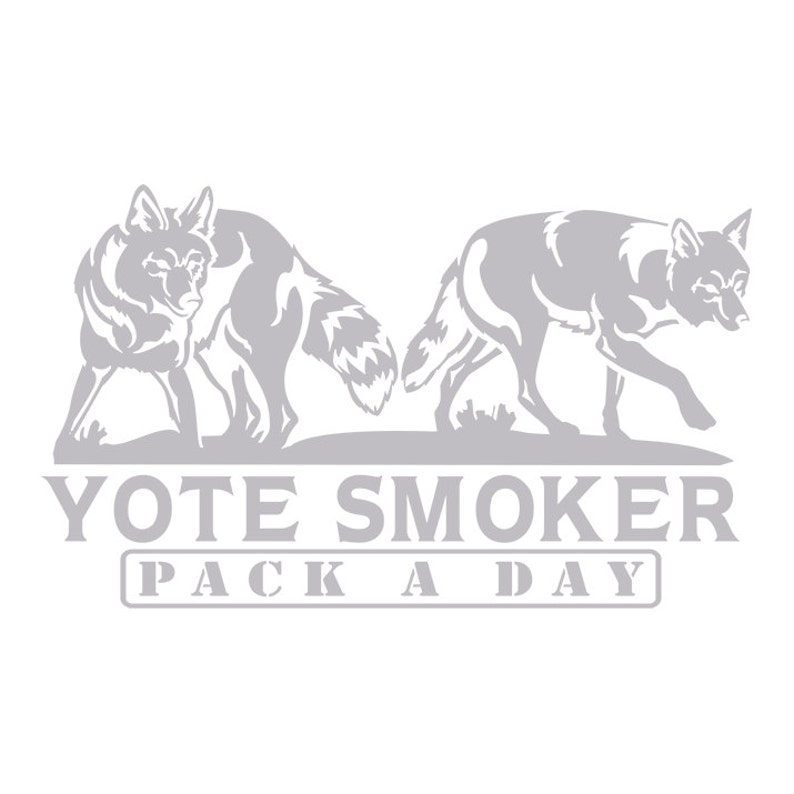 Coyote Hunting Automotive Decal HI-73 - Etsy