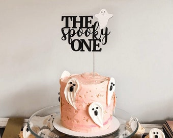 Spooky One Cake Topper, Printable Instant Download First Birthday Deco –  Party Your World