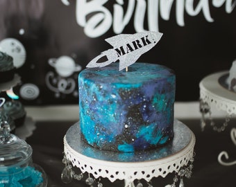 Nasa Cake Topper Etsy