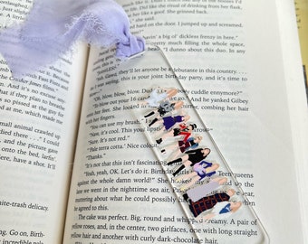 Swiftie Acrylic Bookmark, Era's Tour Present Ideas, Birthday Gift Favor, Journal Bookmark, In my reading era