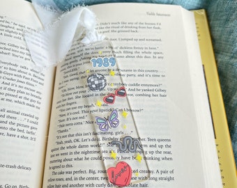 Swiftie Acrylic Bookmark, Era's Tour, Birthday Gift Idea, Journal, In my reading era, Taylor Swift Fan Present