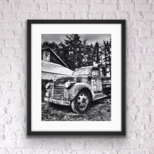 Old Truck Photography Vintage Truck Washington State PNW - Etsy