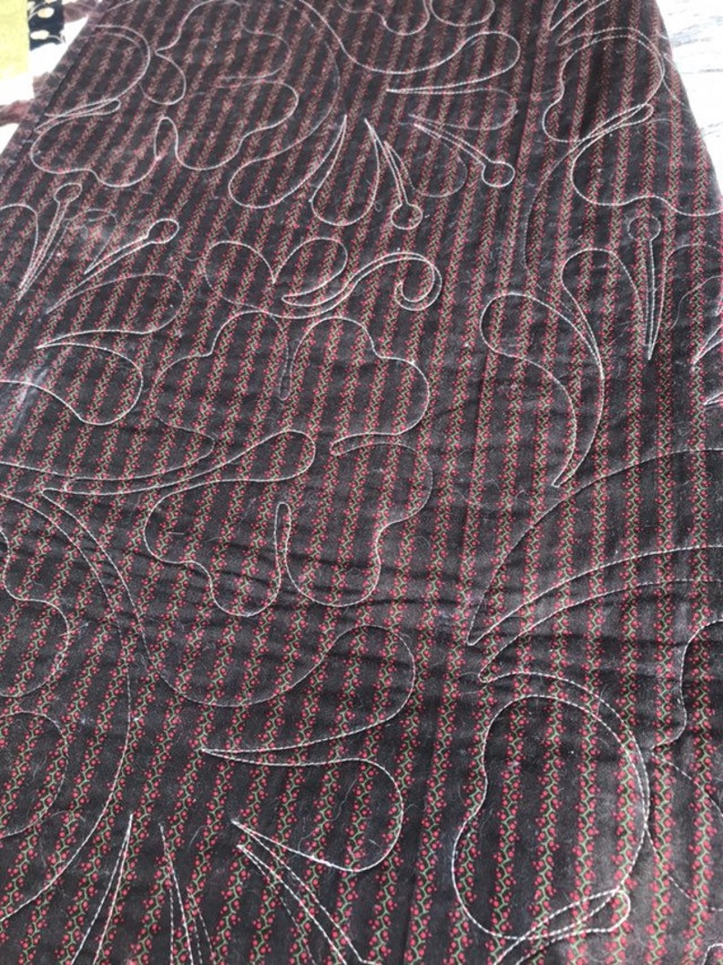 Bordered Nine Patch Handmade Quilt