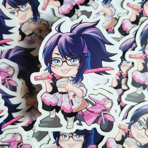 VSHOJO | Kson Vtuber Fanart Vinyl Sticker | 3 cale Fan-made Weather & Waterproof stickers
