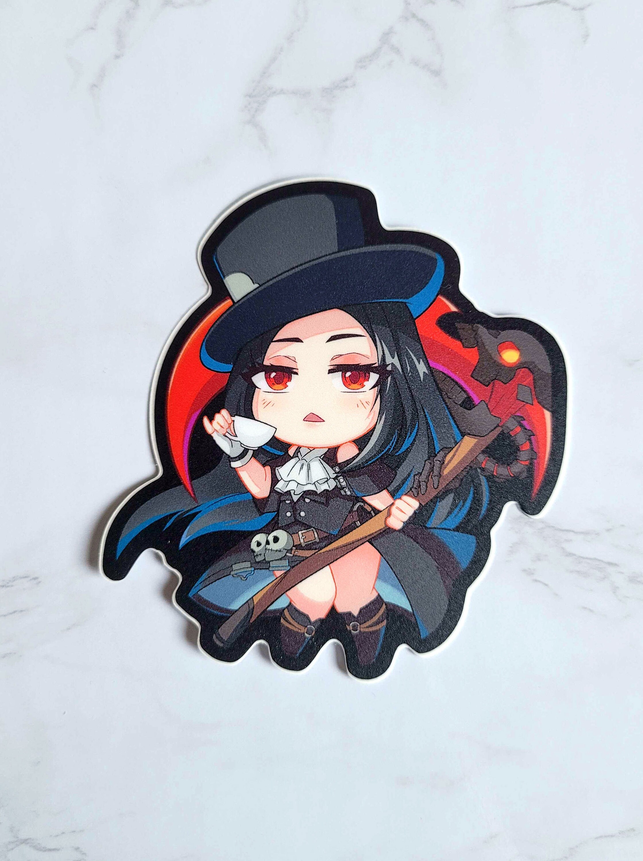 Guilty Gear Strive | Testament Vinyl Sticker | Fighting Game Waterproof ...