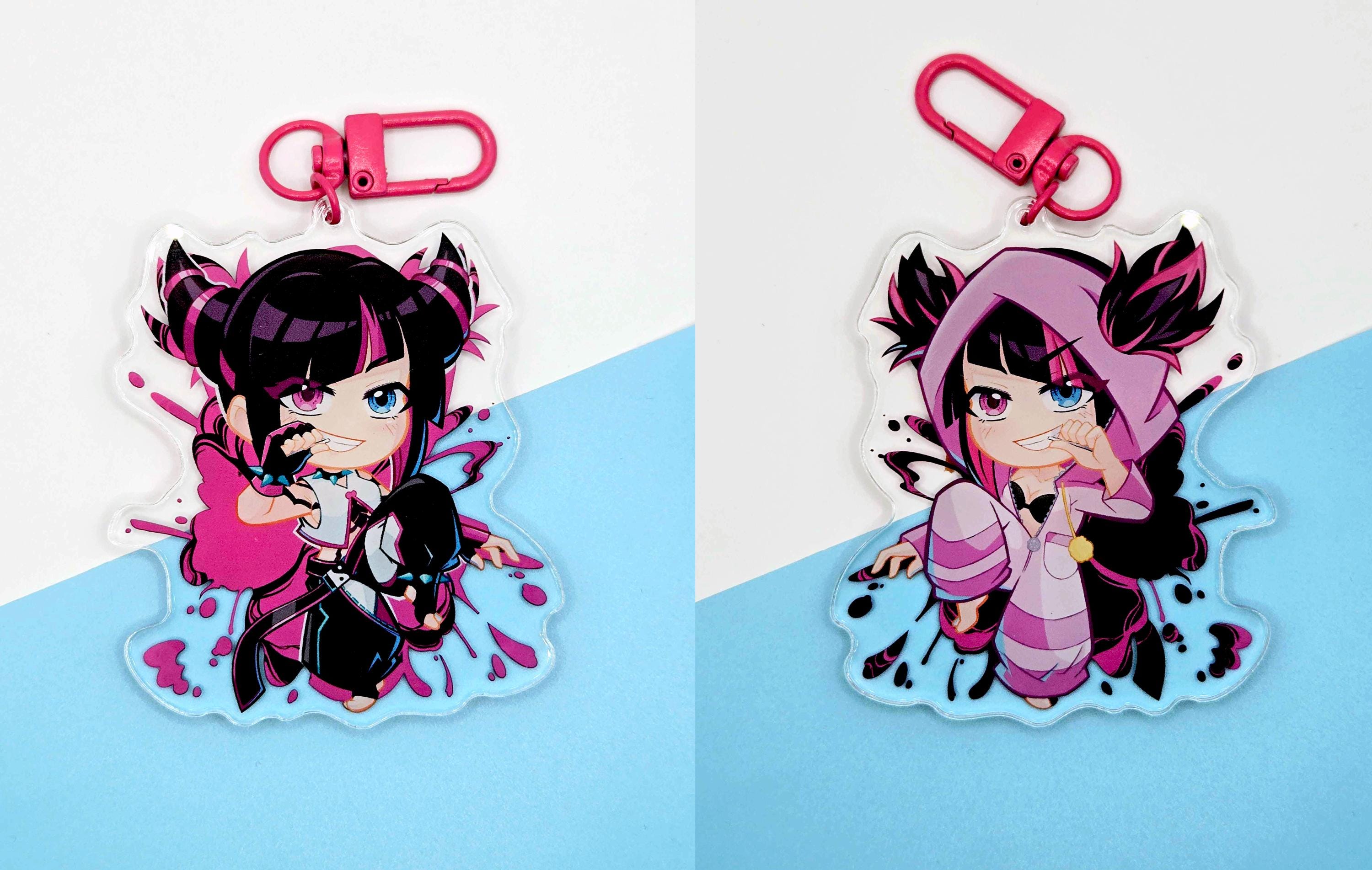 Street Fighter 6 | SF6 Keychains | Chun Li, Cammy, Aki, Kimberly
