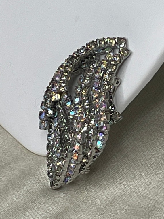 Kramer Rhinestone Brooch - image 2