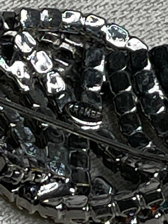 Kramer Rhinestone Brooch - image 5