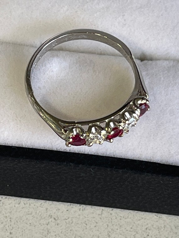 Ruby and Diamond ring - image 3