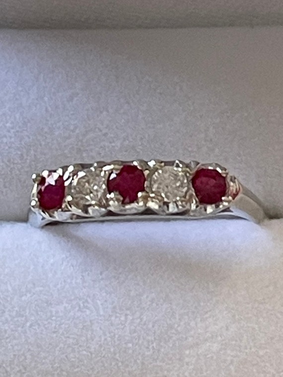 Ruby and Diamond ring - image 1
