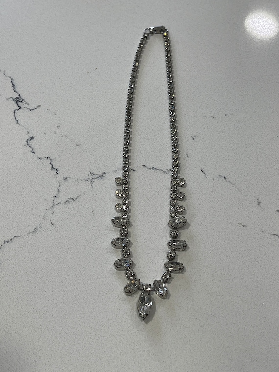 Weiss rhinestone necklace