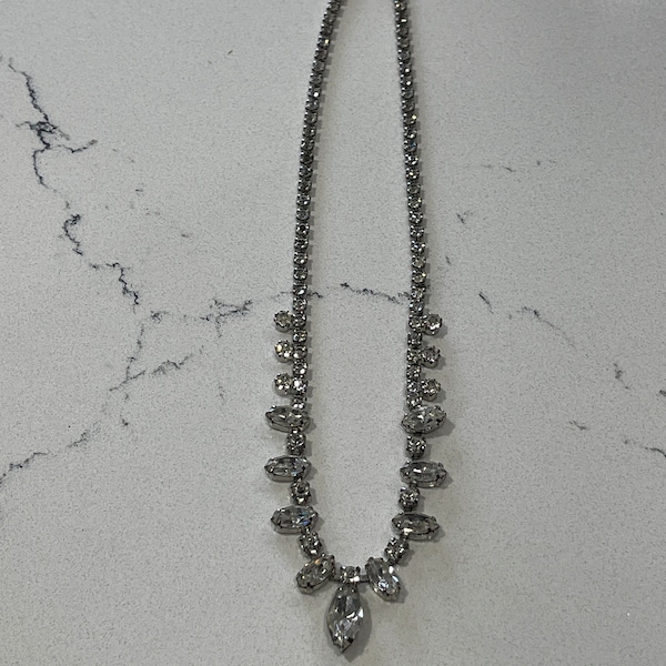 Weiss rhinestone necklace