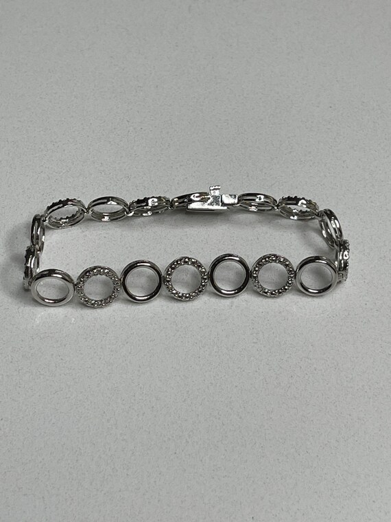 925 circle bracelet - image 1