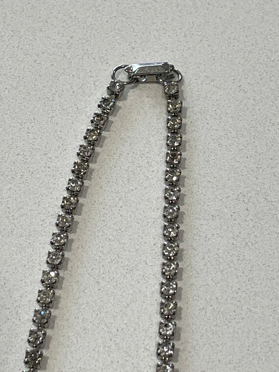 Weiss rhinestone necklace - image 3